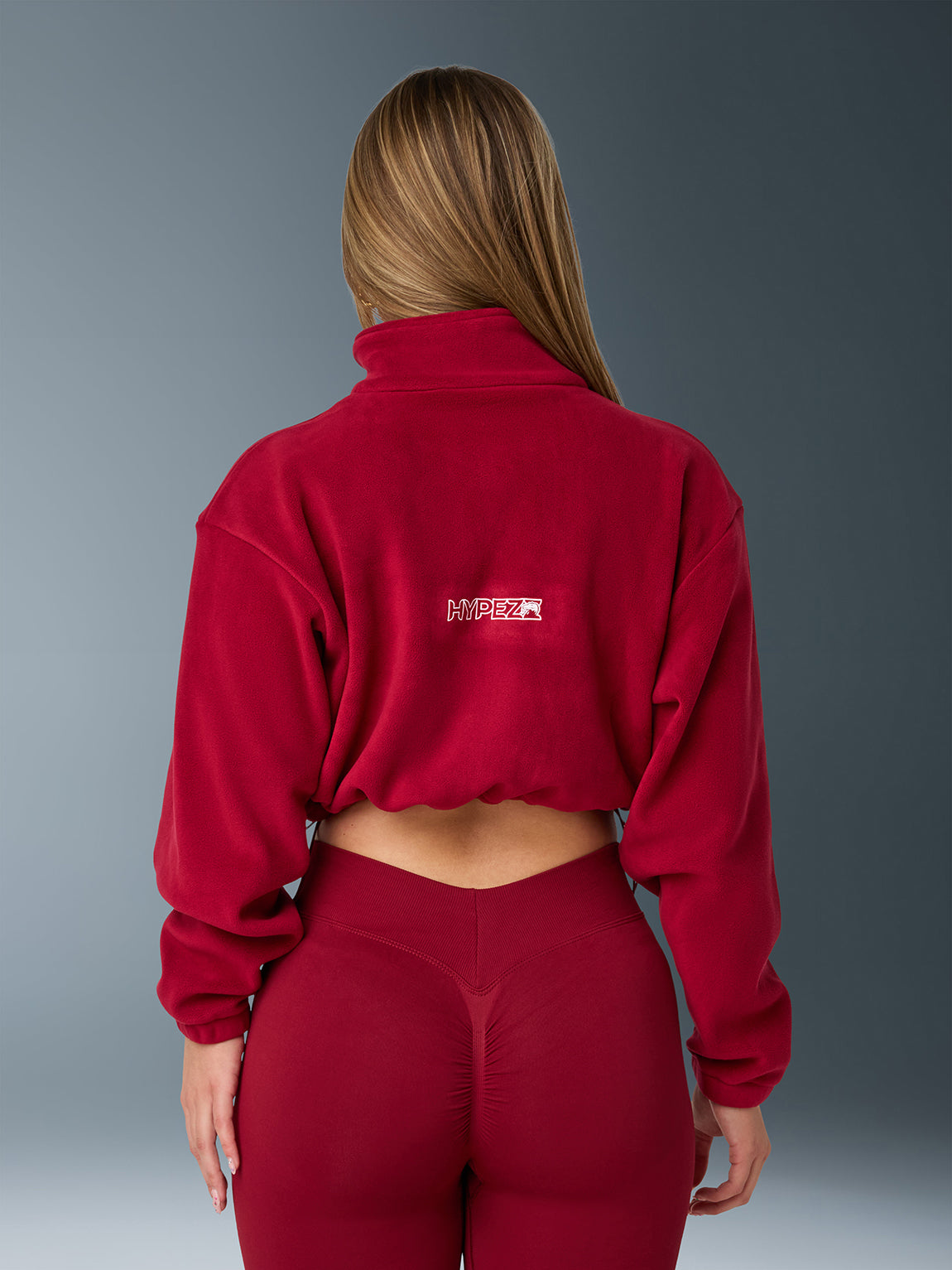 Aerowool Fleece vest - Cherry
